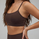 Refined Bra Pecan brown