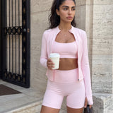Refined Jacket Soft Pink
