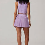 The Sculpt IV Tank Top - Lavender Cloud