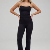 Refined Flare Pant Black