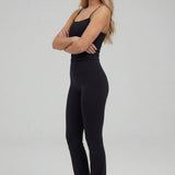 Refined Flare Pant Black
