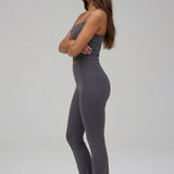 Refined Flare Pant Inkt Gray