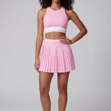 Wimbledon Crop Top - Soft Pink