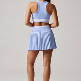 Wimbledon Skirt - Sky Blue
