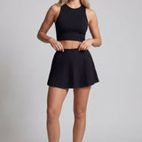 Essential Court Top - Black