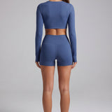 Form Long Sleeve - Navy Blue