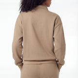 Essential Quarter Zip - Khaki