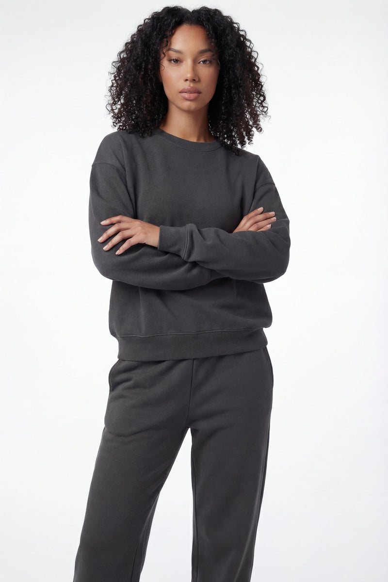 Off-Court Crewneck Pullover - Dark Gray