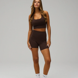 NEW | Active Short | Pecan Brown