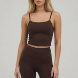 Refined Tank Top Pecan Brown