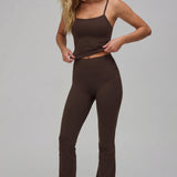 Refined Tank Top Pecan Brown