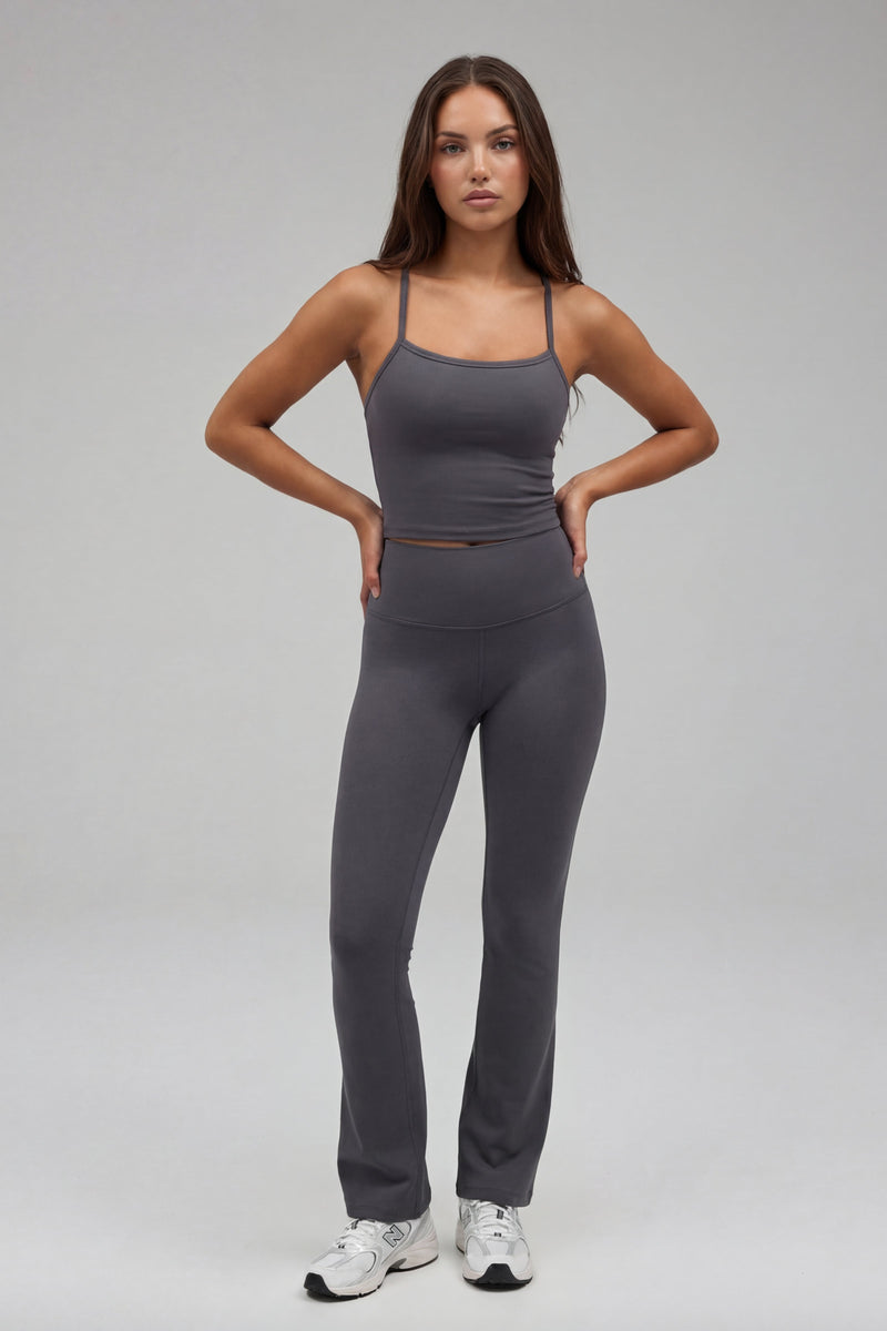 Refined Tank Top Inkt Gray