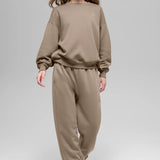 Off-Court Crewneck Pullover - Soft Brown