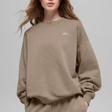Off-Court Crewneck Pullover - Soft Brown