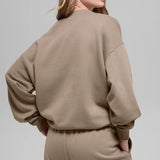 Off-Court Crewneck Pullover - Soft Brown