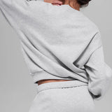 Off-Court Crewneck Pullover - Gray | accolade