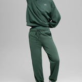 Off-Court Crewneck Pullover - Heritage Green (No set yet)