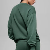Off-Court Crewneck Pullover - Heritage Green (No set yet)