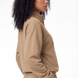 Essential Quarter Zip - Khaki