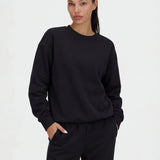 Off-Court Crewneck Pullover - Black