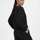 Off-Court Crewneck Pullover - Black