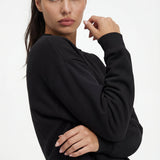 Off-Court Crewneck Pullover - Black