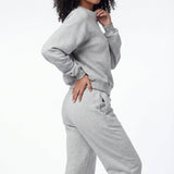 Off-Court Crewneck Pullover - Gray