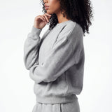 Off-Court Crewneck Pullover - Gray
