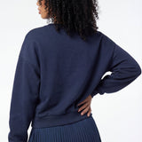 Off-Court Crewneck Pullover - Navy Blue