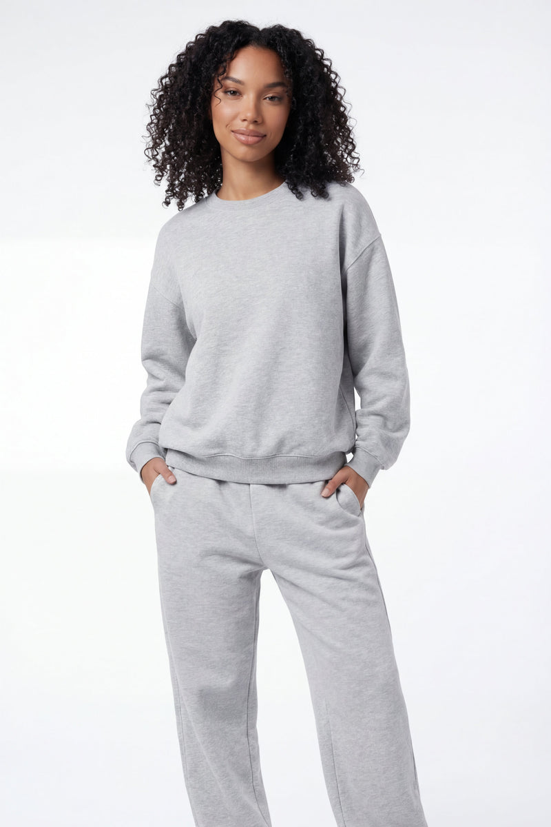 Off-Court Crewneck Pullover - Gray