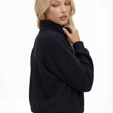 Essential Quarter Zip - Black