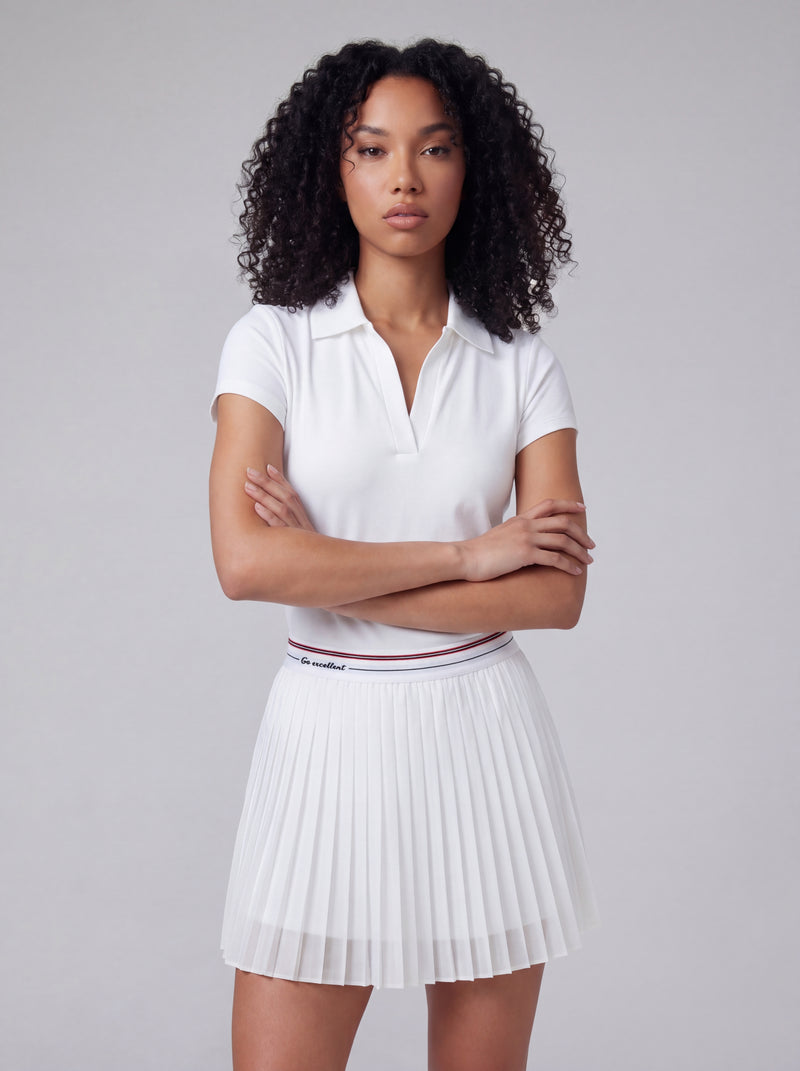 Rally Skirt - White ·