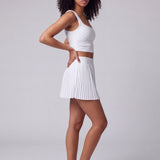 The Sculpt IV Skirt - Cloud White