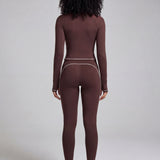 Form Zip Jacket - Black Coffee