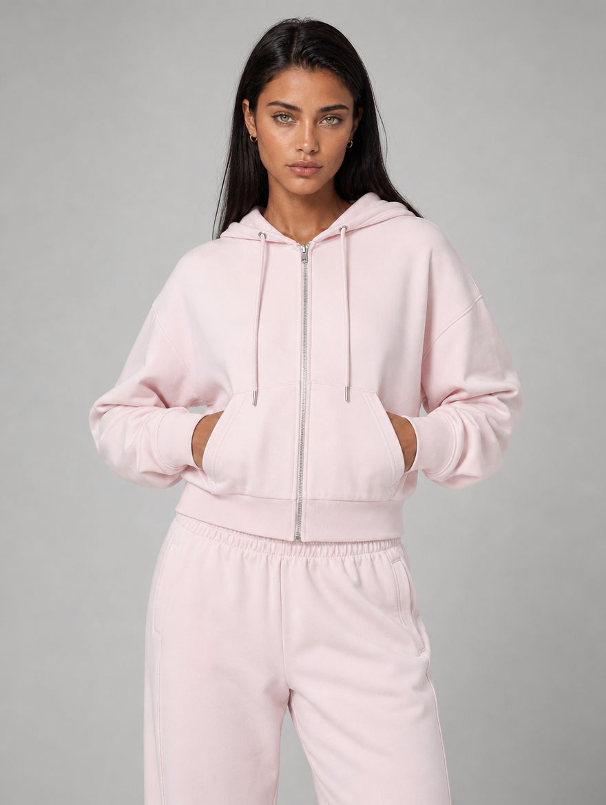Off-Court set in Soft Pink