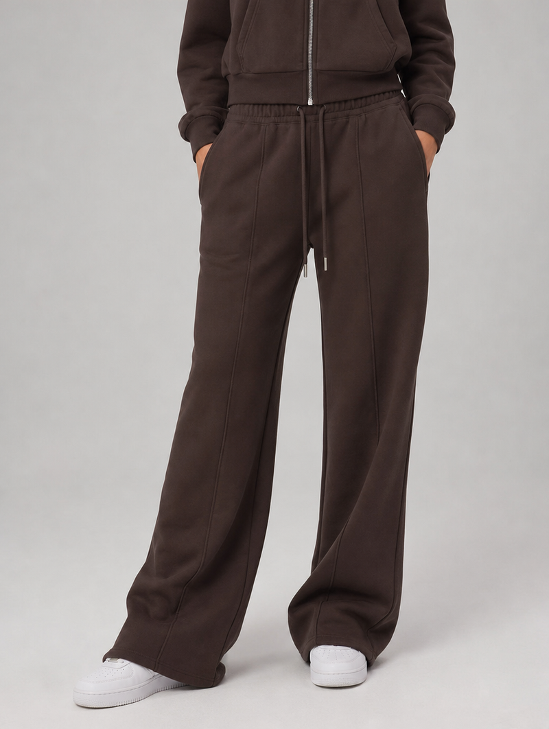 Off-Court Wide Sweatpants - Pekannussbraun