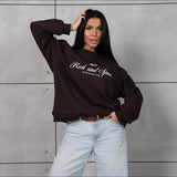 Social Club Sweatshirt - Brown