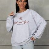 Social Club Sweatshirt - Brown