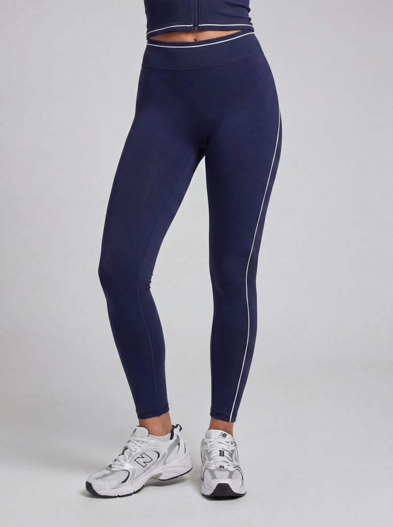 The Flow Legging - Navy Blue
