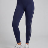 Form Zip Legging - Navy Blue