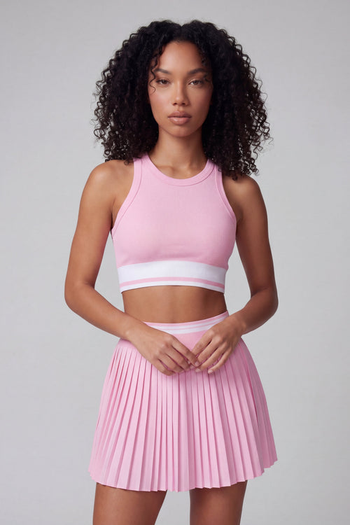 Wimbledon Skirt - Soft Pink ·