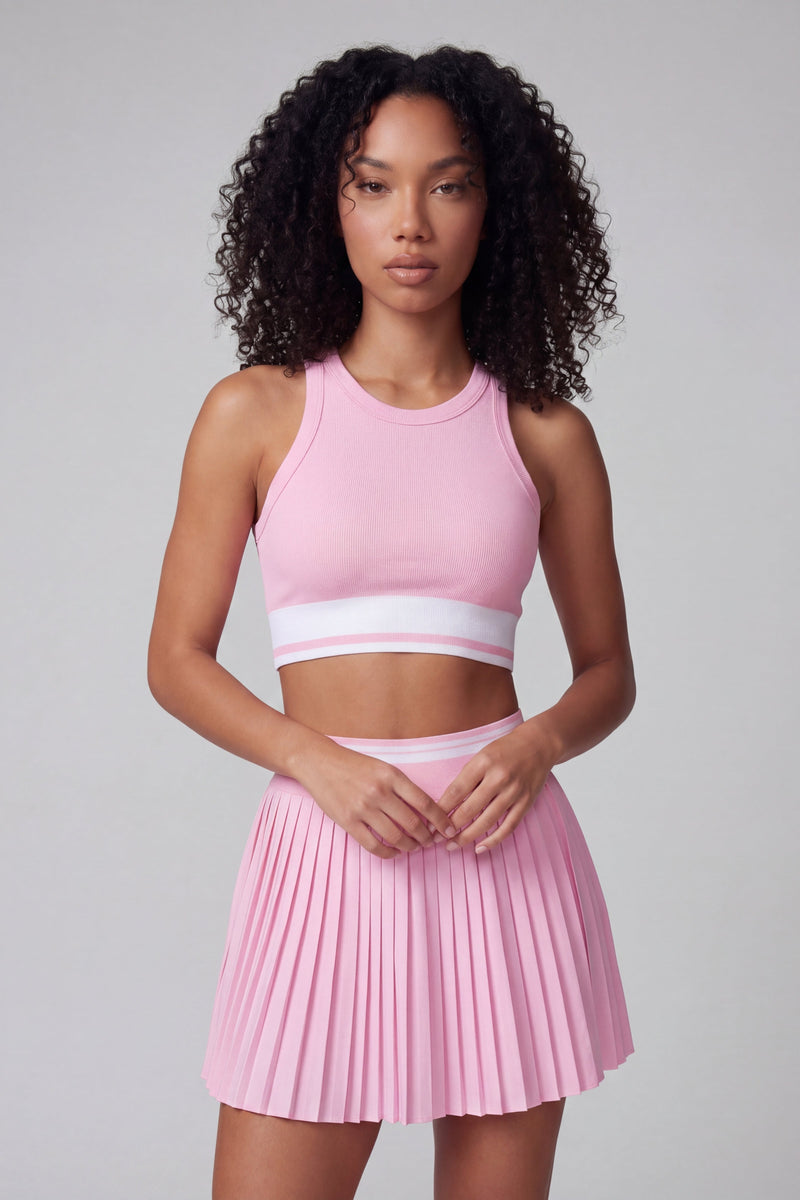 Wimbledon Skirt - Soft Pink ·