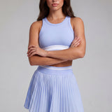 Wimbledon Crop Top - Sky Blue