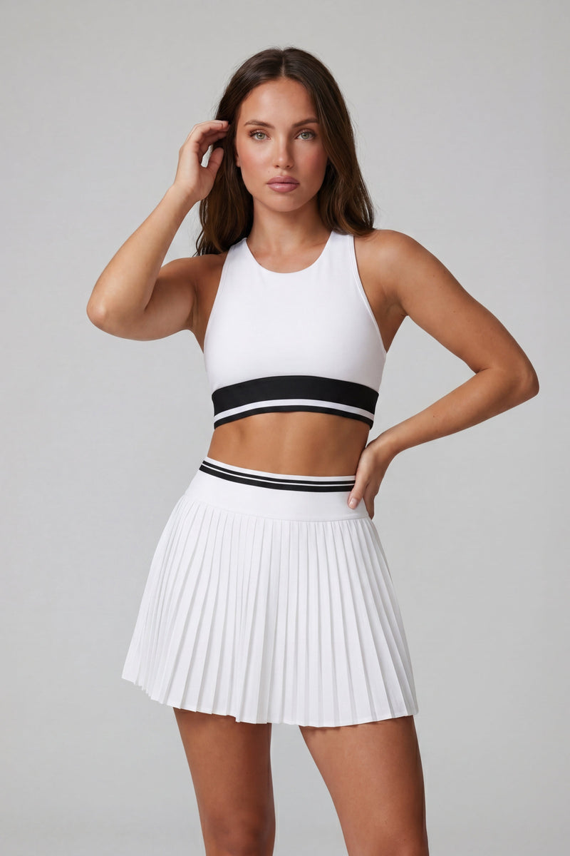 Wimbledon Skirt - White ·