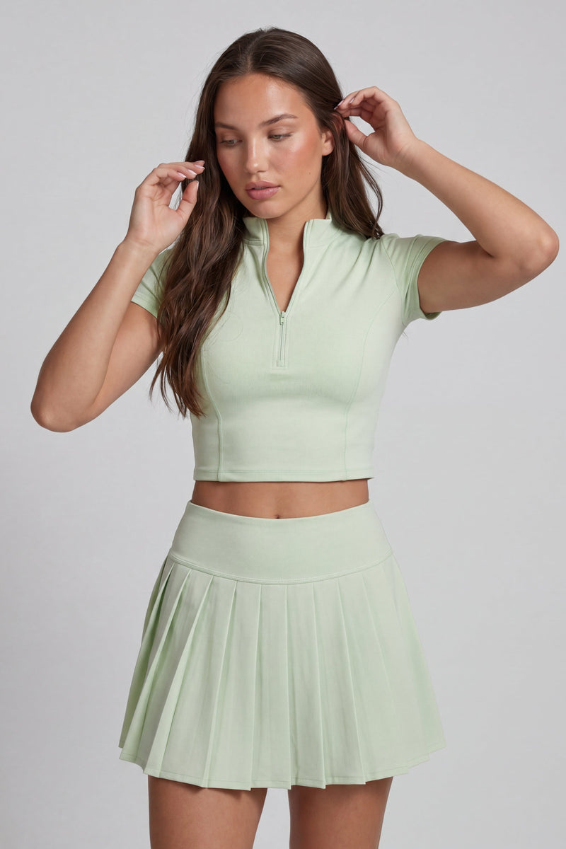 The IV Skirt - Dusty Green ·