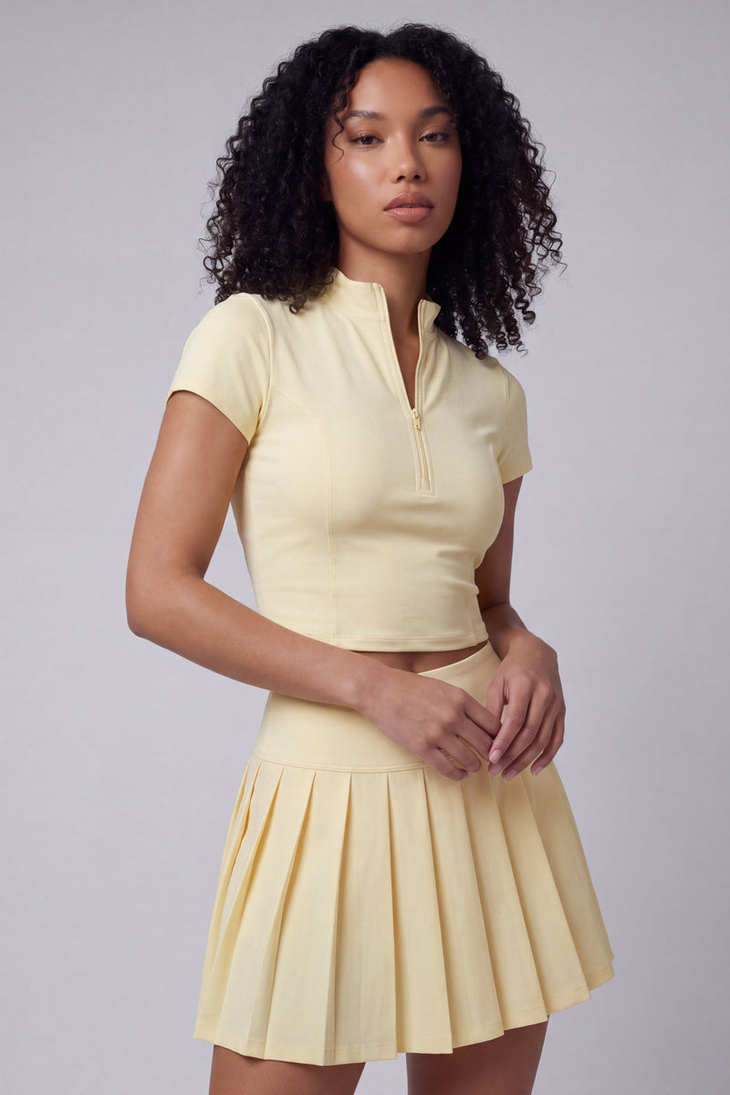 The IV Skirt - Lemon Yellow ·