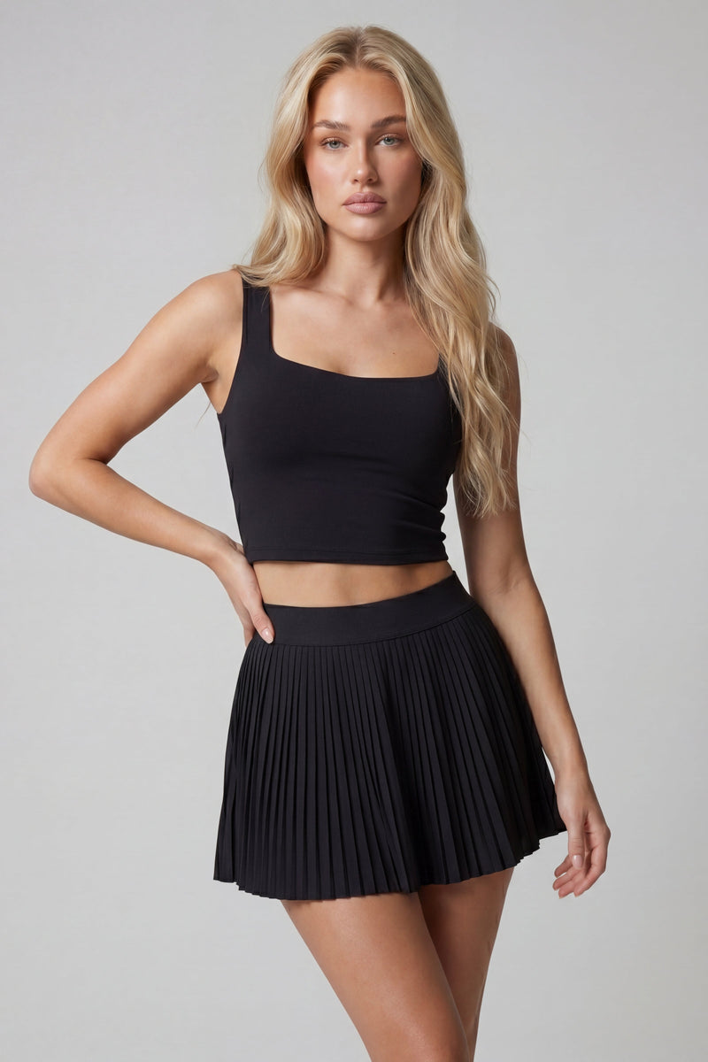 The Sculpt IV Skirt - Black ·