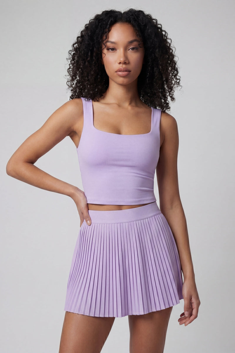 The Sculpt IV Skirt - Lavender Cloud ·