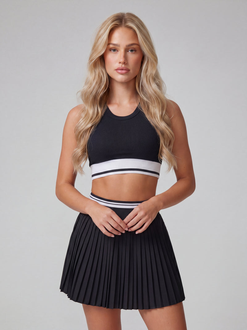 Wimbledon Skirt - Black ·
