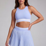 Wimbledon Skirt - Sky Blue